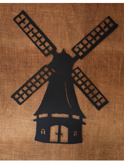 Deko-Wandbild "Windmühle"...