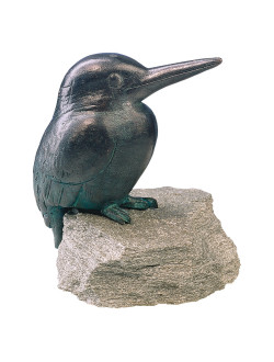 Gartenskulptur "Eisvogel",...