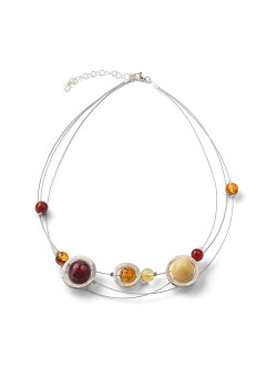 Bernsteincollier "Sonne,...