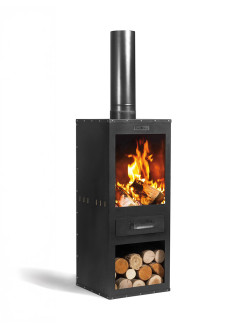 Gartenofen Dahme seitlich